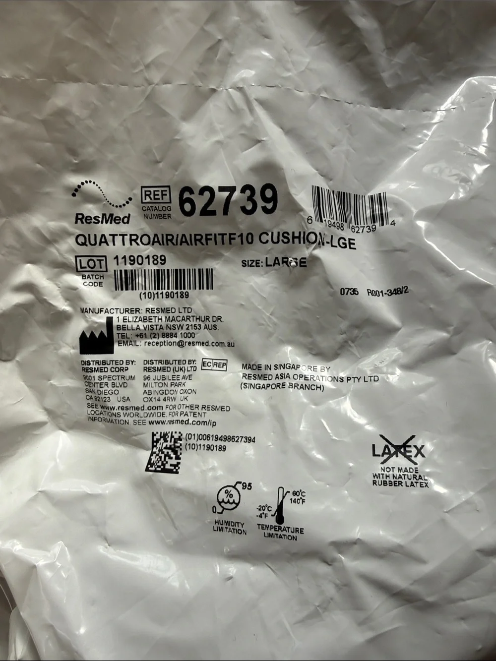 Quattro Aitfit F10 lot of 7 New